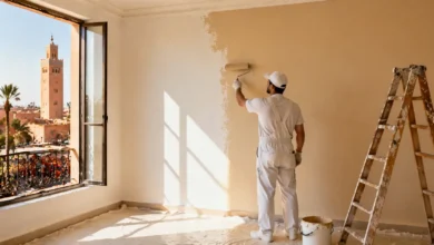 صباغ في مراكش صباغة المنازل والديكور الداخلي