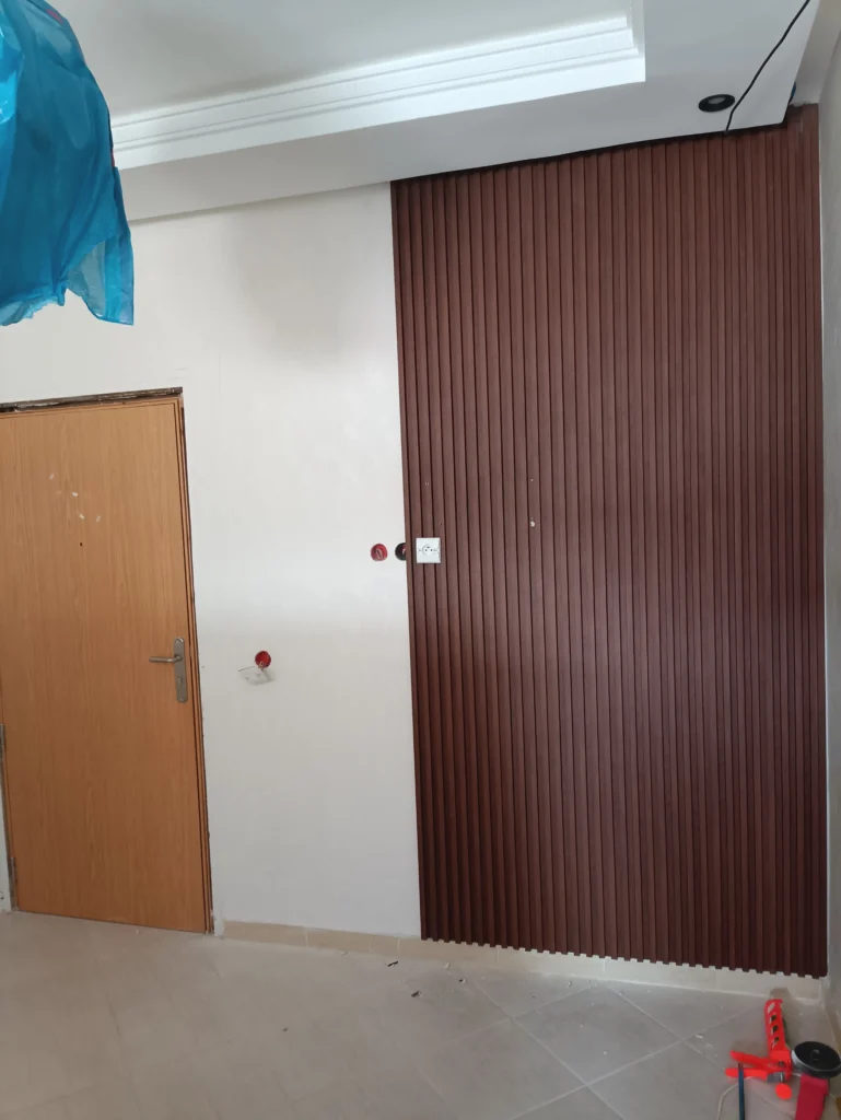 ديكور بارداج PVC في مراكش مناسب للجدران الداخلية وحائط التلفاز