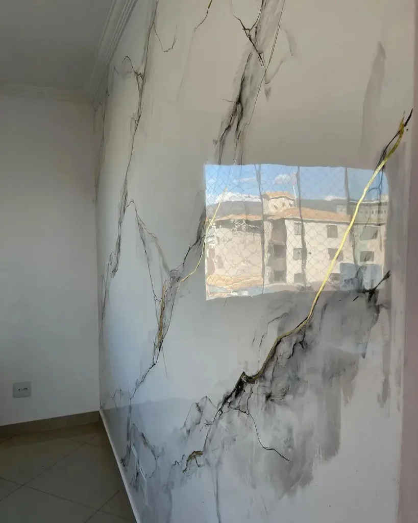 صباغة ستيكو بألوان متداخلة في مراكش ديكور حديث وأنيق