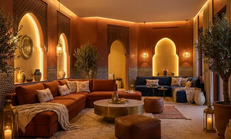 ألوان صباغة الصالون المغربي 2026