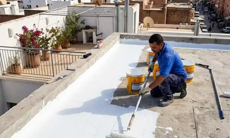 صباغة الأسطح المانعة للتسرب في المغرب